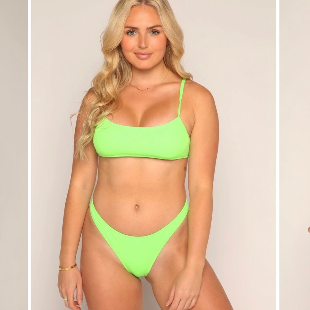Neon Green Bikini Set